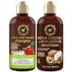 WOW Skin Science Apple Cider Vinegar Shampoo & Conditioner Set with Coconut & Avocado Oil