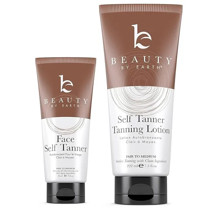 self tanner face & body, (2)